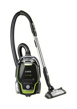 AEG UltraOne Green Cylinder Vacuum Cleaner, Satin Black